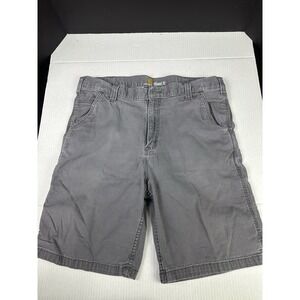 Carhartt Cargo Shorts Adult 38" Cotton Stretch Relaxed Fit 102514‎ 039 Gray Mens